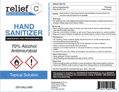 Asdf (Relief C Hand Sanitizer Unscented For Professionals Jpg File)